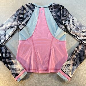 Ivivva Girls Water You Up To LS Rash Guard Swim Top Size 14 by Lululemon